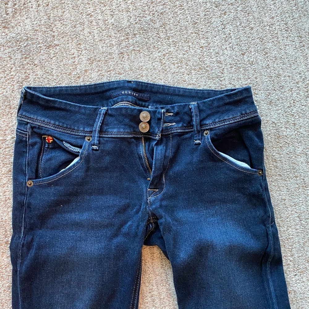 Dark Blue Hudson Jeans, Sz 27
